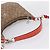 Borsa a tracolla Coach Signature PVC 2way Beige Silver Auth ki6777A Argento - vista 8