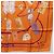 Hermès HERMES Carré 90 Seidentuch "CARNETS DE BAL" Orange Auth am12466M - Ansicht 10