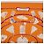 Hermès HERMES Carré 90 Seidentuch "CARNETS DE BAL" Orange Auth am12466M - Ansicht 15