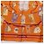 Hermès HERMES Carré 90 Seidentuch "CARNETS DE BAL" Orange Auth am12466M - Ansicht 9