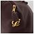 LOEWE Rucksack Leder Bordeaux Goldfarben Auth ep15823 - Ansicht 10