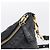 Borsa a mano Miu Miu Vittello Shine in pelle 2way Nero Tono Oro Auth 199341V - vista 10