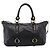 Borsa a mano Miu Miu Vittello Shine in pelle 2way Nero Tono Oro Auth 199341V - vista 13