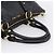 Borsa a mano Miu Miu Vittello Shine in pelle 2way Nero Tono Oro Auth 199341V - vista 7