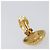 Orecchini CHANEL metallo Gold Tone CC Auth 201014 - vista 10