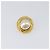 Orecchini CHANEL metallo Gold Tone CC Auth 201014 - vista 2