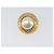 Orecchini CHANEL metallo Gold Tone CC Auth 201014 - vista 7