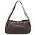 Borsa a tracolla Miu Miu in pelle marrone argento Auth 201975 - vista 2