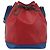 Borsa a tracolla LOUIS VUITTON Epi Noe Rosso Verde Blu M44082 LV Auth BA15430 - vista 13