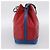 Borsa a tracolla LOUIS VUITTON Epi Noe Rosso Verde Blu M44082 LV Auth BA15430 - vista 4