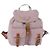 Zaino PRADA Nylon Rosa Argento Auth 198471 - vista 13