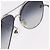 Gafas de sol CHANEL Metal Silver Black CC Auth BA15445M Negro Plata - vista 14