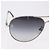Gafas de sol CHANEL Metal Silver Black CC Auth BA15445M Negro Plata - vista 3