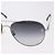 Gafas de sol CHANEL Metal Silver Black CC Auth BA15445M Negro Plata - vista 4