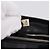Borsa a tracolla PRADA Nylon Nero Argento Auth 199517V - vista 11