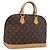 LOUIS VUITTON Monogram Alma Hand Bag M51130 LV Auth 197256A Monogramma