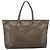 GUCCI GG Implementation Tote Bag PVC Leder Gold 211120 Auth 202165 Golden - Ansicht 2