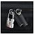 Borsa Boston PRADA Nylon Pelle 2way Nero Argento 2VC007 Auth yk20779SAV - vista 11