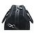 Borsa Boston PRADA Nylon Pelle 2way Nero Argento 2VC007 Auth yk20779SAV - vista 6