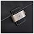 Borsa da lavoro Salvatore Ferragamo in pelle nera argento Auth 199057 Nero - vista 18