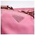 PRADA Handtasche Nylon Rosa Silber Auth 200050A Pink - Ansicht 17
