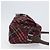 Borsa a tracolla BURBERRY Nova Check Blue Label Nylon Bordeaux Silver Auth am12529A Argento Bordò - vista 3