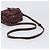 Borsa a tracolla BURBERRY Nova Check Blue Label Nylon Bordeaux Silver Auth am12529A Argento Bordò - vista 7