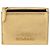 Bulgari Portafoglio BVLGARI Serpenti in pelle oro Auth 202311M D'oro - vista 2