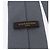 Corbata LOUIS VUITTON de seda gris LV Auth 199991M Castaño - vista 14