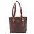 Céline Borsa Tote CELINE Macadam PVC Pelle Marrone Tono Oro Auth BA15400 - vista 13