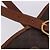 Céline Borsa Tote CELINE Macadam PVC Pelle Marrone Tono Oro Auth BA15400 - vista 17
