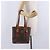 Céline Borsa Tote CELINE Macadam PVC Pelle Marrone Tono Oro Auth BA15400 - vista 32