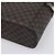 Céline Borsa a mano porta trucchi CELINE Macadam Canvas PVC Pelle Nero Oro Auth 199395 D'oro - vista 16