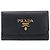 Saffiano PRADA Key Case Safiano Leather Navy Gold Auth bs36879 Golden Navy blue - view 13