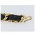 Cintura a catena CHANEL Metallo 29.1'' Nero Oro CC Auth bs36890V D'oro - vista 13