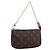 LOUIS VUITTON Monogram Mini Pochette Accessoires Pouch N41667 LV Auth 200984V Monograma