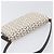 Céline Borsa a tracolla CELINE C Macadam Canvas White Gold Tone Auth 200822V Bianco - vista 6