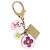 LOUIS VUITTON Porte Cles Fleur Charm Metal Multicolor M60046 LV Auth 202033 Multicolore