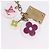 LOUIS VUITTON Porte Cles Fleur Charm Metal Multicolor M60046 LV Auth 202033 Multicolore - vista 3