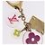LOUIS VUITTON Porte Cles Fleur Charm Metal Multicolor M60046 LV Auth 202033 Multicolore - vista 4