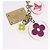 LOUIS VUITTON Porte Cles Fleur Charm Metal Multicolor M60046 LV Auth 202033 Multicolore - vista 8