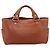 Céline Borsa a mano CELINE Boogie Bag in pelle marrone argento Auth 200991A - vista 13