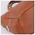 Céline Borsa a mano CELINE Boogie Bag in pelle marrone argento Auth 200991A - vista 14