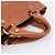 Céline Borsa a mano CELINE Boogie Bag in pelle marrone argento Auth 200991A - vista 7