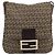 Borsa a tracolla FENDI Zucchino Canvas Mamma Baguette Beige Gold Auth ka5997A - vista 13