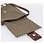 Borsa a tracolla FENDI Zucchino Canvas Mamma Baguette Beige Gold Auth ka5997A - vista 17
