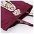Borsa Tote PRADA Nylon Viola Tono Oro Auth 202217A Porpora - vista 6