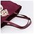 Borsa Tote PRADA Nylon Viola Tono Oro Auth 202217A Porpora - vista 7