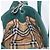 Borsa a mano BURBERRY in pelle 2way Verde Argento Auth BA15318A - vista 22