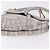 Borsa Christian Dior Trotter Canvas Saddle Oblique Grigio Oro Auth 199836SM Marrone D'oro - vista 11